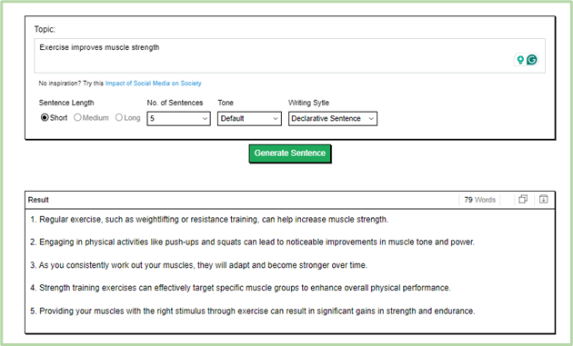 persuasive topics for an essay Writing Sentences with Editpad AI Sentence Generator