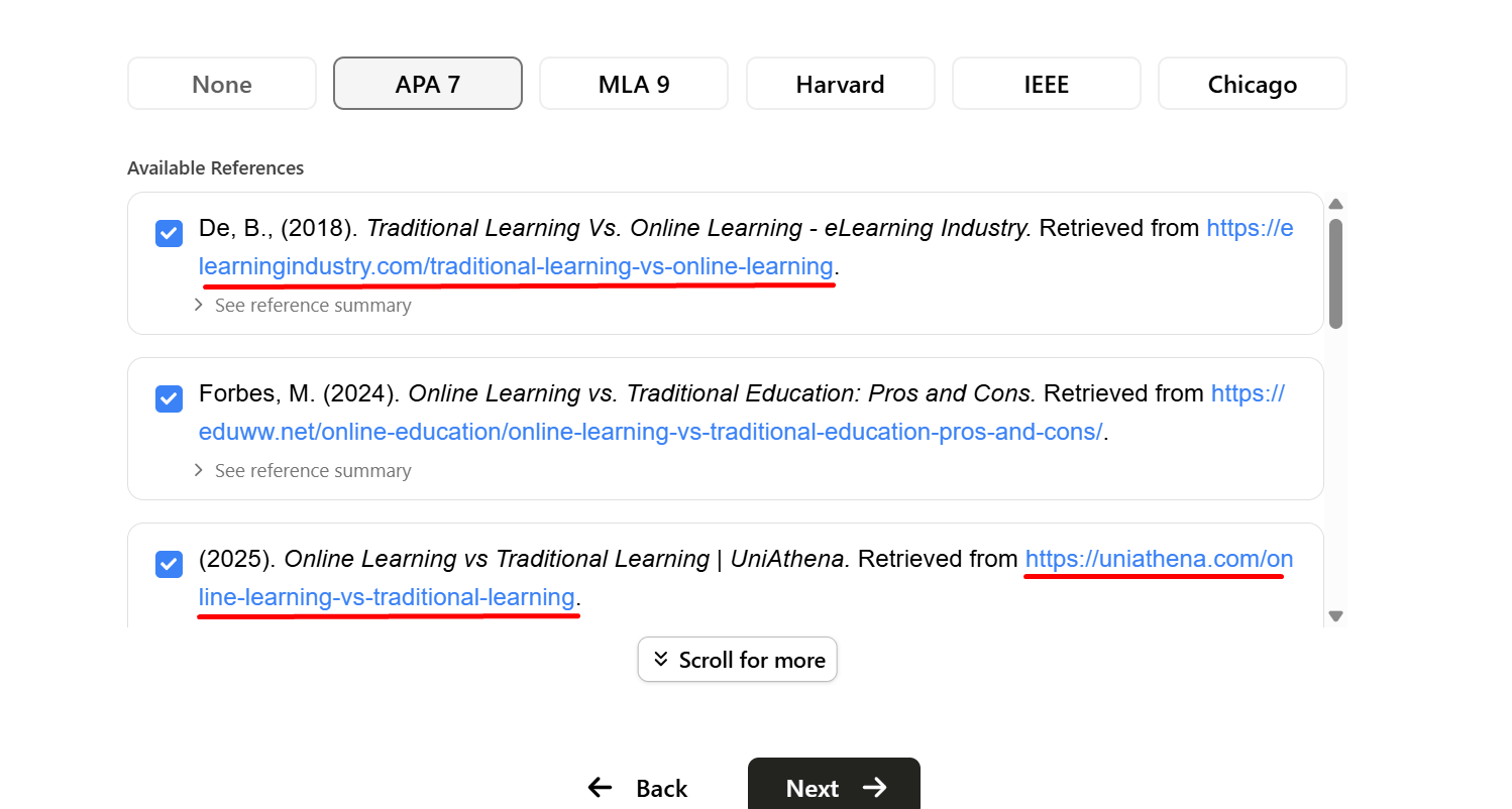 the good ai citations