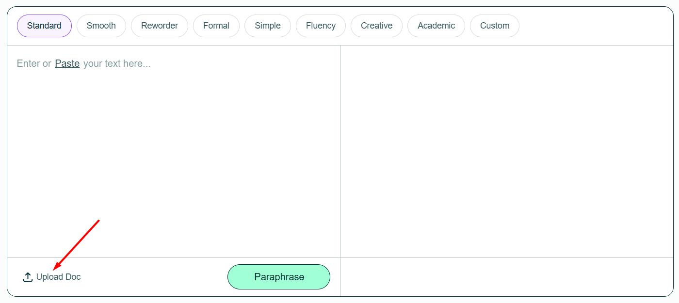 Type your text or upload file
